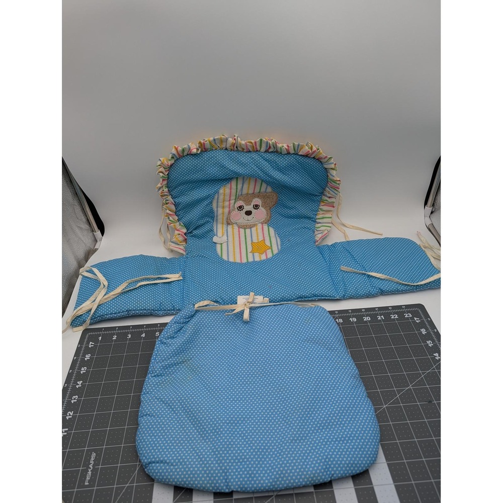 Teddy Beddy‎ Bear Highchair Cover Lot Morgan 1982